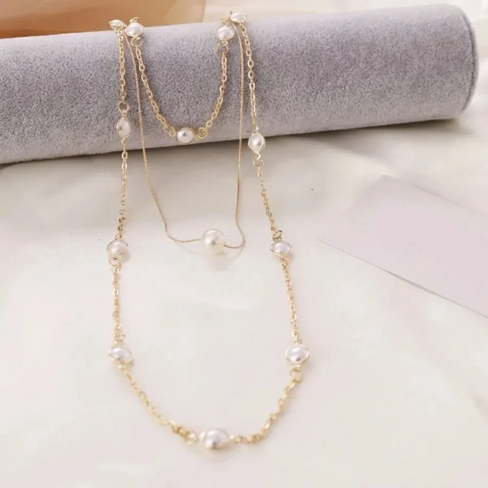 3 Strand Exquisite Pearl Necklace! - Picture 3 of 4